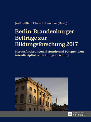 cover image of Berlin-Brandenburger Beitraege zur Bildungsforschung 2017